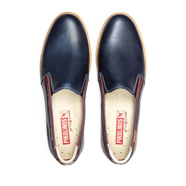 Slip on and Loafers | JUCAR M4E-3107C1, BLUE, large image number 100 | null