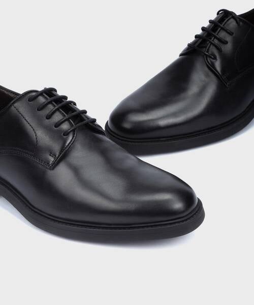 Sapatos casual | LORCA 02N-6130 | BLACK-DF | Pikolinos