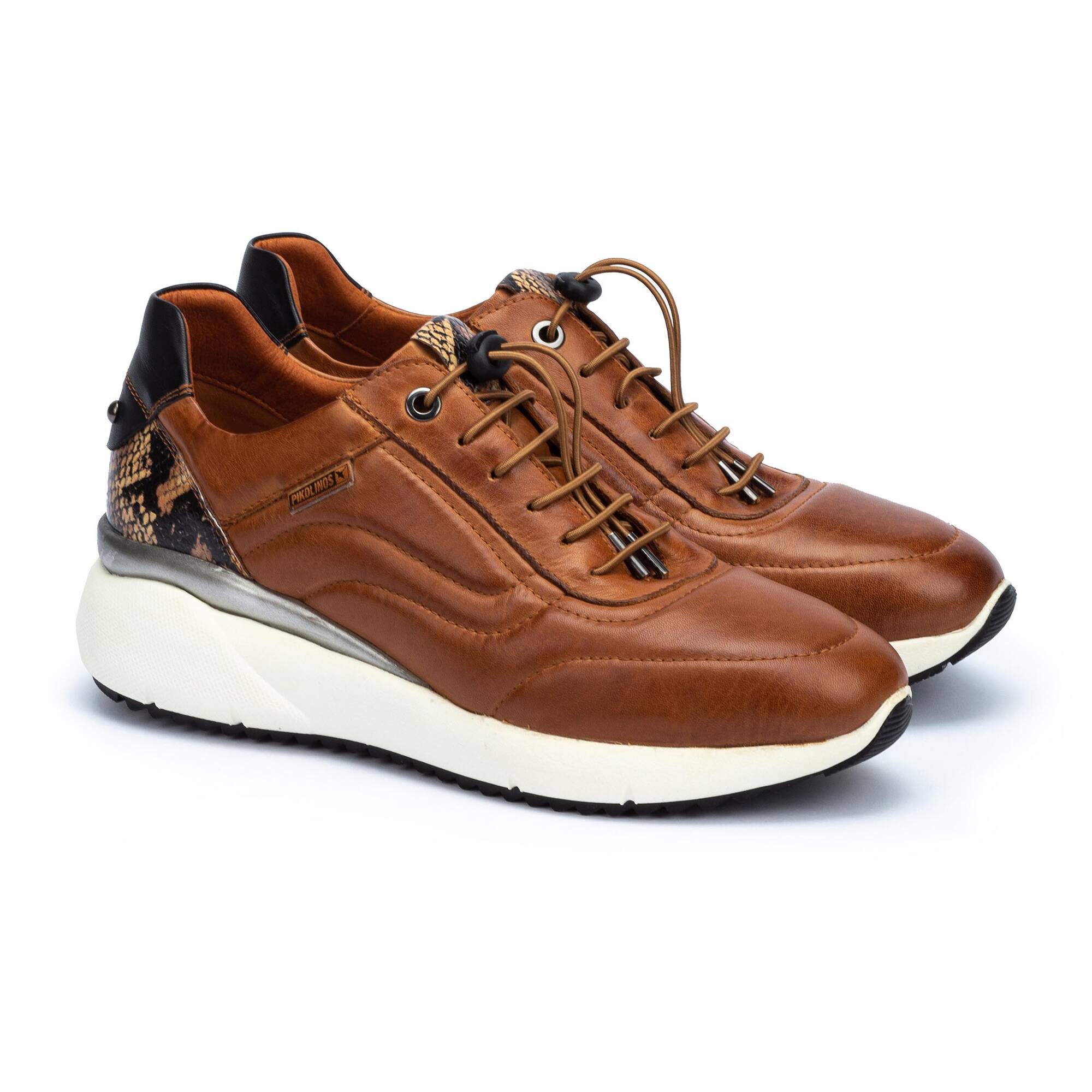 Zapato de mujer en piel rebajados SELLA W6Z-6695C1 OUTLET PIKOLINOS
