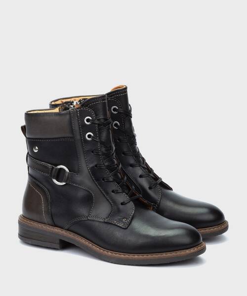 Leather Ankle Boots Booties for Women Pikolinos