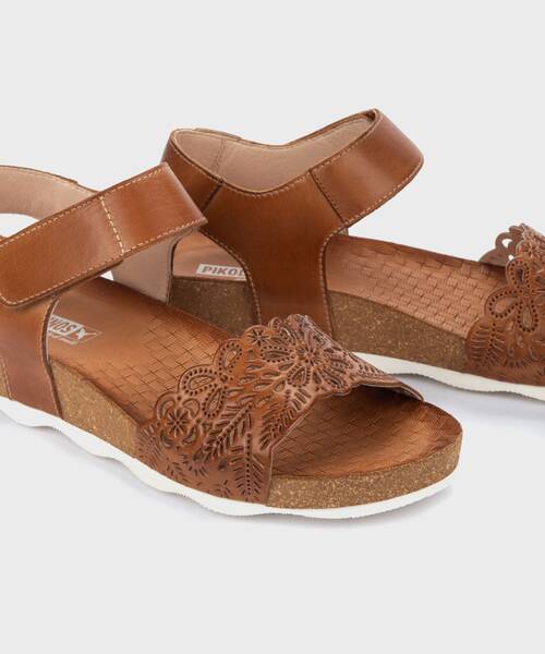 Wedges | MAHON W9E-0910 | BRANDY | Pikolinos