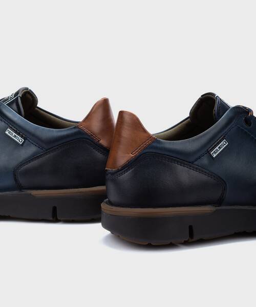 Sapatos casual | TOLOSA M7N-4155C1 | BLUE | Pikolinos
