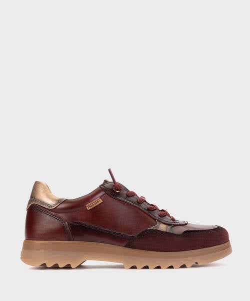 Women's casual shoes with elastic laces , VIGO W3W , VIGO W3W-6915C4 , ARCILLA