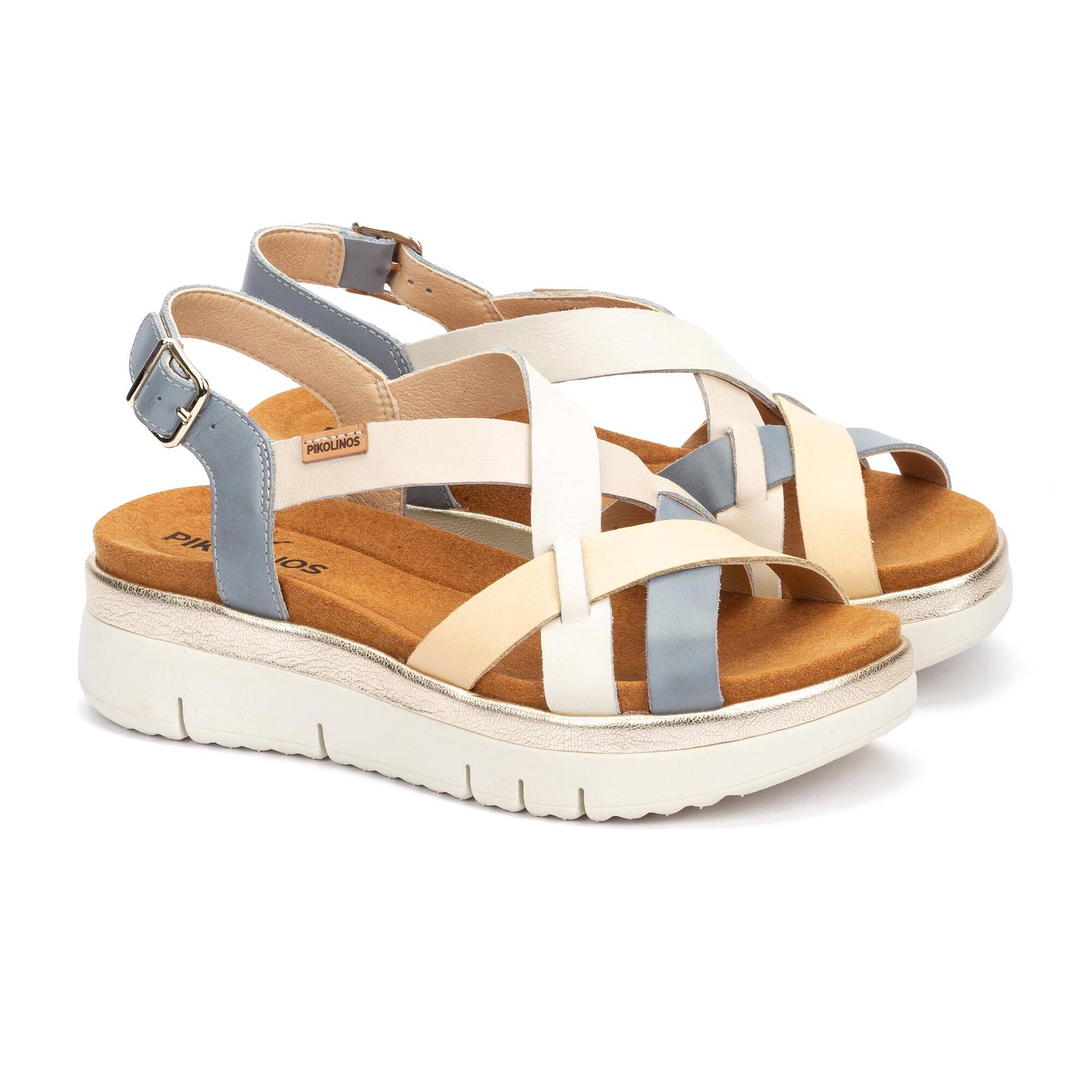 Wedges and platforms | PALMA W4N-0650C2, DENIM, large image number 20-W4N-0650C2_313_Pikolinos_PALMA_DENIM_full.jpg | null