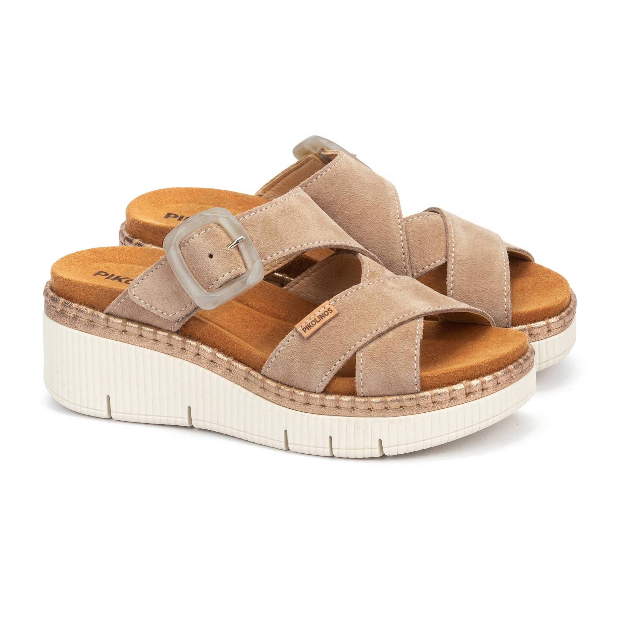 Wedges and platforms | GOMERA W0K-0827SEC1, DESERT, large image number 20-W0K-0827SEC1_220_Pikolinos_GOMERA_DESERT_full.jpg | null