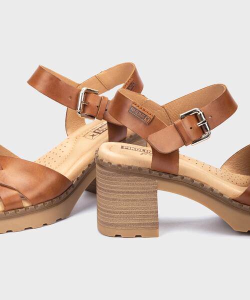 Sandalias tacón | CANARIAS W8W-1778ST | BRANDY | Pikolinos