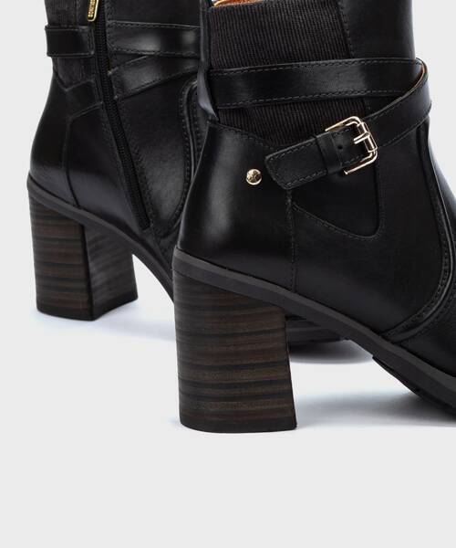 Ankle boots | POMPEYA W7S-8596 | BLACK | Pikolinos