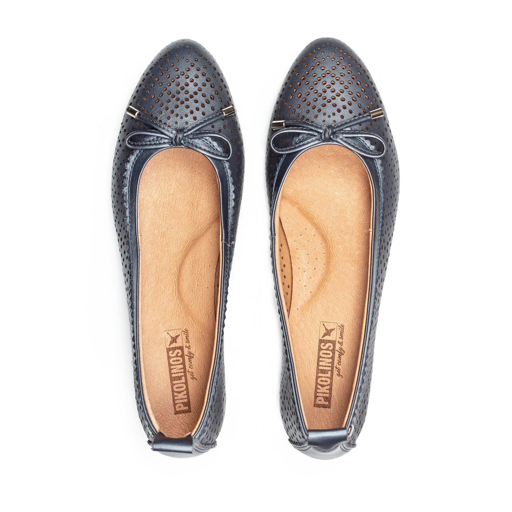 Ballet flats | ALEDO W3U-5764CP, BLUE, large image number 100 | null
