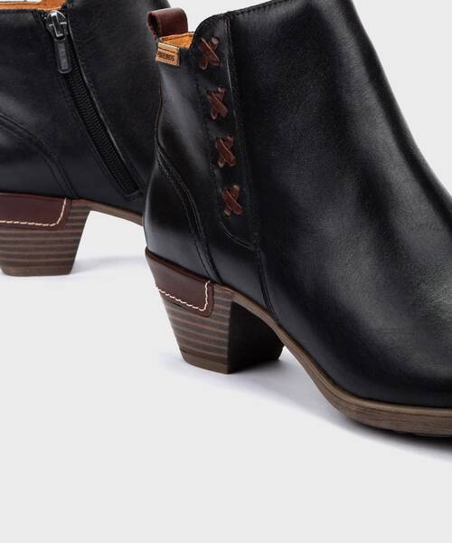 Heeled Booties | ROTTERDAM 902-8713C1 | BLACK | Pikolinos