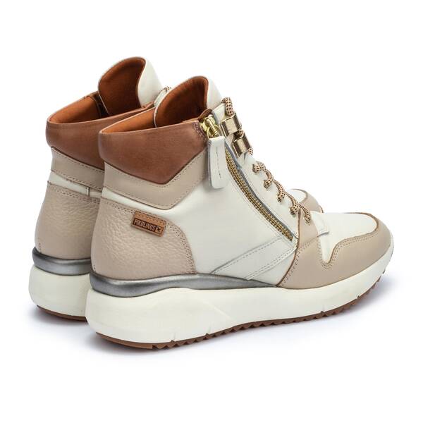 Pikolinos Enkellaarzen Sella W6z-8895c2 Enkellaarsjes in het Wit Dames Schoenen voor voor Laarzen Bespaar 1% 