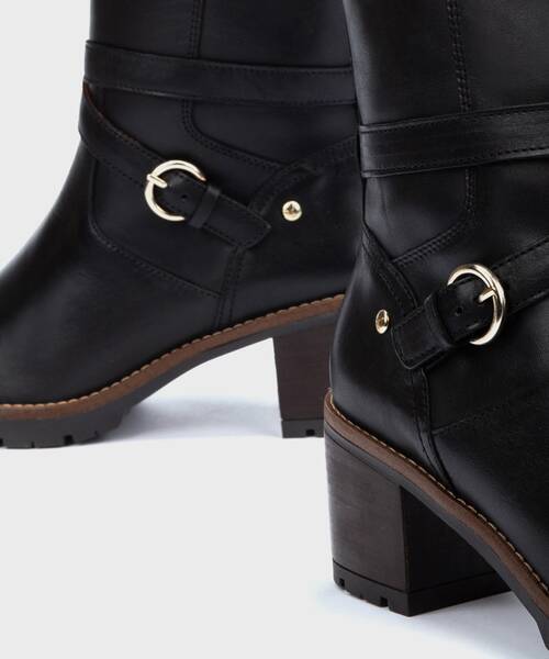 Ankle boots | LLANES W7H-8507 | BLACK | Pikolinos
