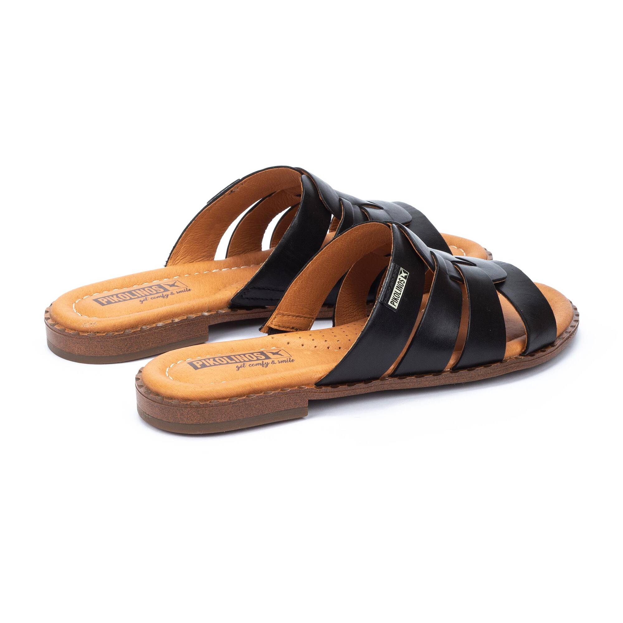 Flat Sandals | ALGAR W0X-0814, BLACK, large image number 30 | null