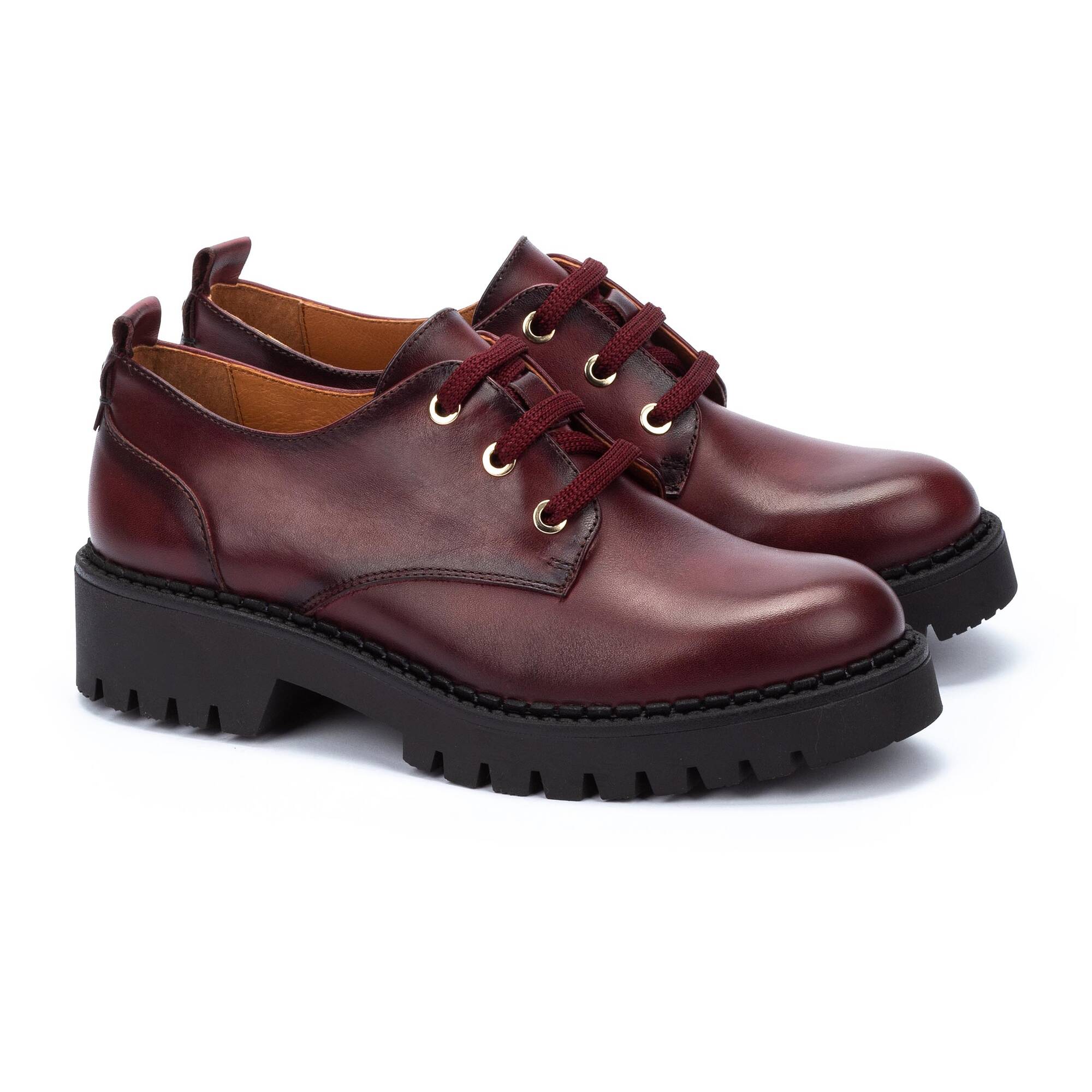 Flats | AVILES PKW6P-4632, GARNET, large image number 20-PKW6P-4632_511_Pikolinos_AVILES_GARNET_full.jpg | null