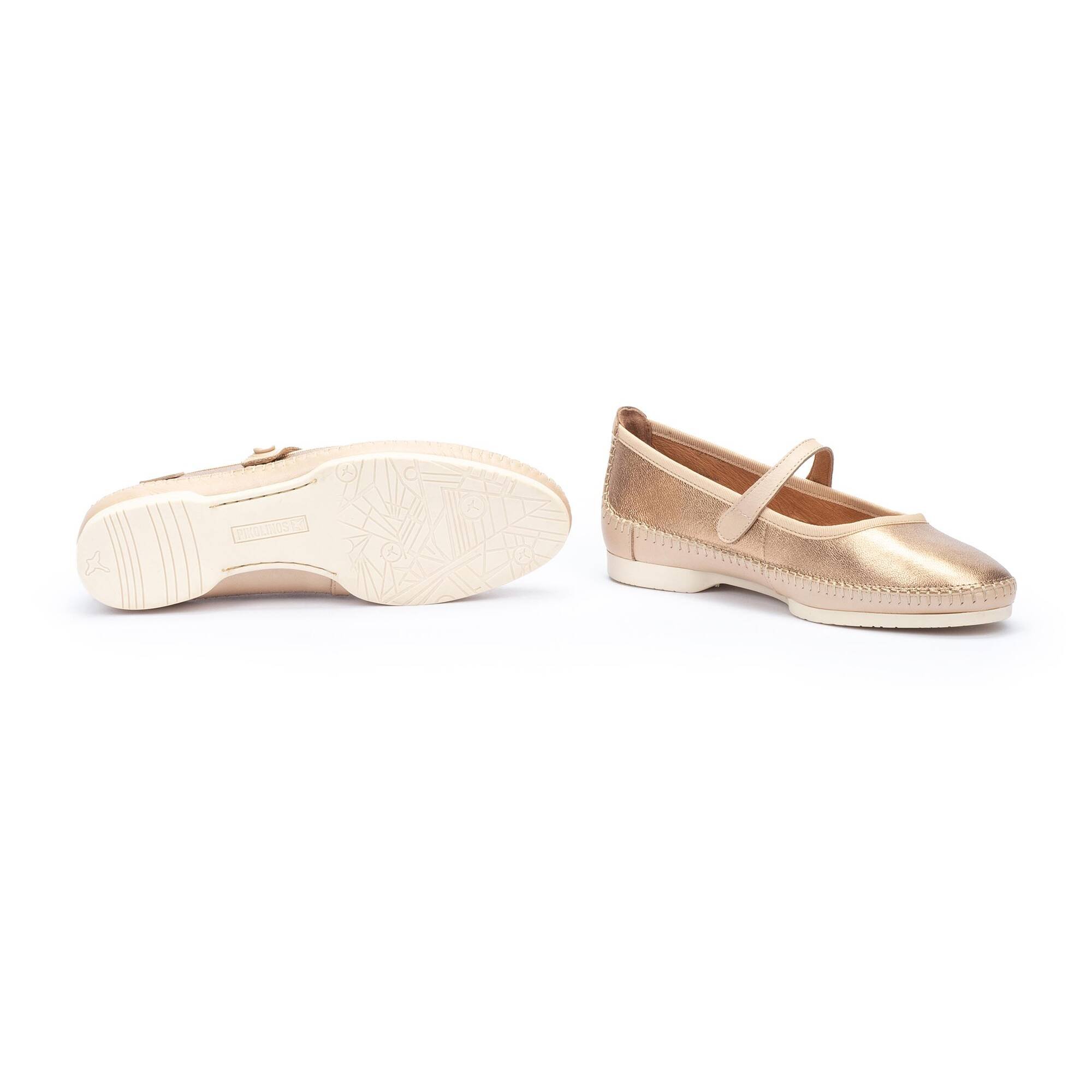 Ballet flats | AGUILAS W6T-2591CLC1, CHAMPAGNE, large image number 70-W6T-2591CLC1_798_Pikolinos_AGUILAS_CHAMPAGNE_full.jpg | null