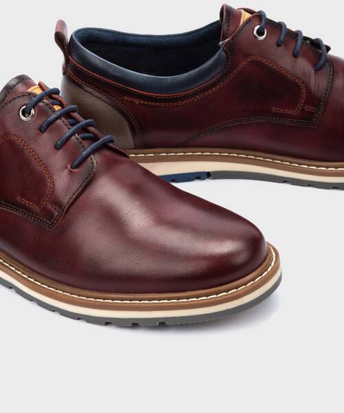 Sapatos clássicos | BERNA M8J-4183 | GARNET | Pikolinos