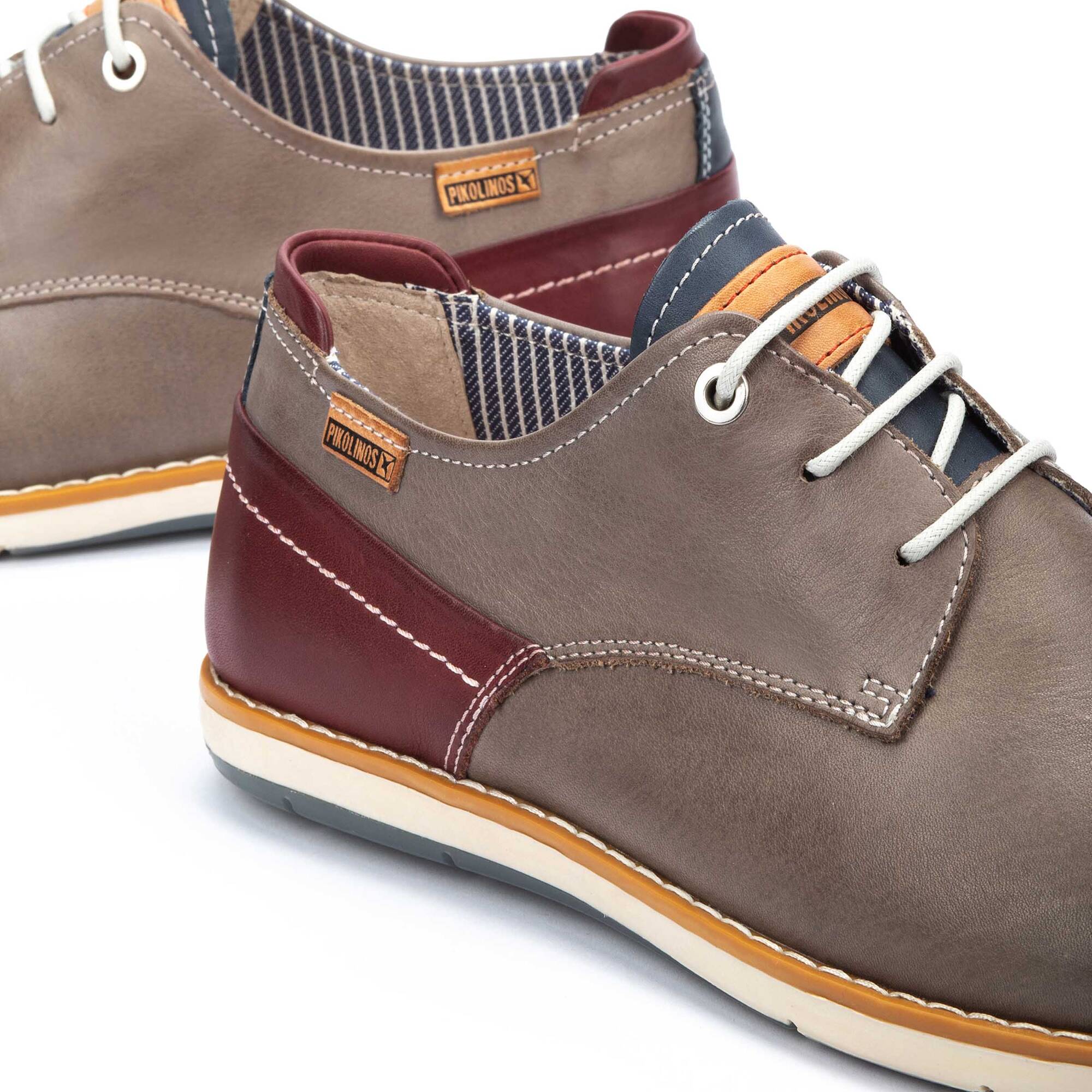 Casual shoes | JUCAR M4E-4104C1, DARK GREY, large image number 60-M4E-4104C1_052_Pikolinos_JUCAR_DARK_GREY_full.jpg | null