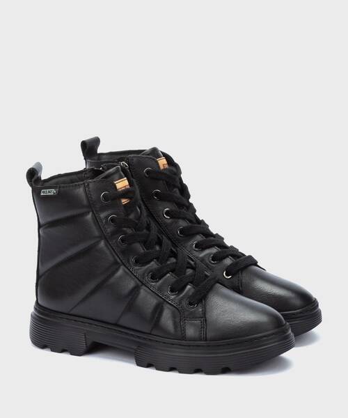 Ankle boots | ASTURIAS W4W-8645 | BLACK | Pikolinos