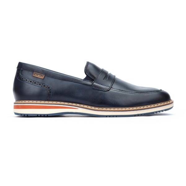 Slip on and Loafers | AVILA M1T-3205, BLUE, large image number 10 | null