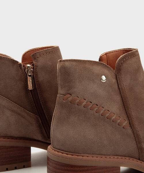 Heeled ankle boots | MEDINA W0D-8871SE | TAUPE | Pikolinos