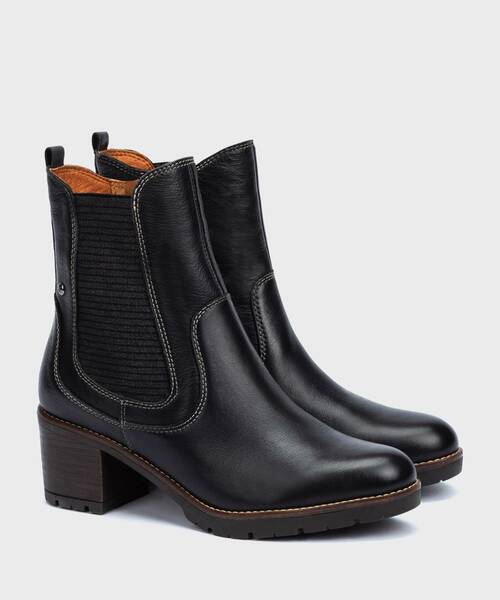 Ankle boots | LLANES W7H-8948 | BLACK | Pikolinos