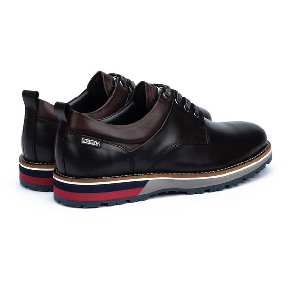 Lace-up shoes | PIRINEOS M6S-4015, BLACK, large image number 30 | null