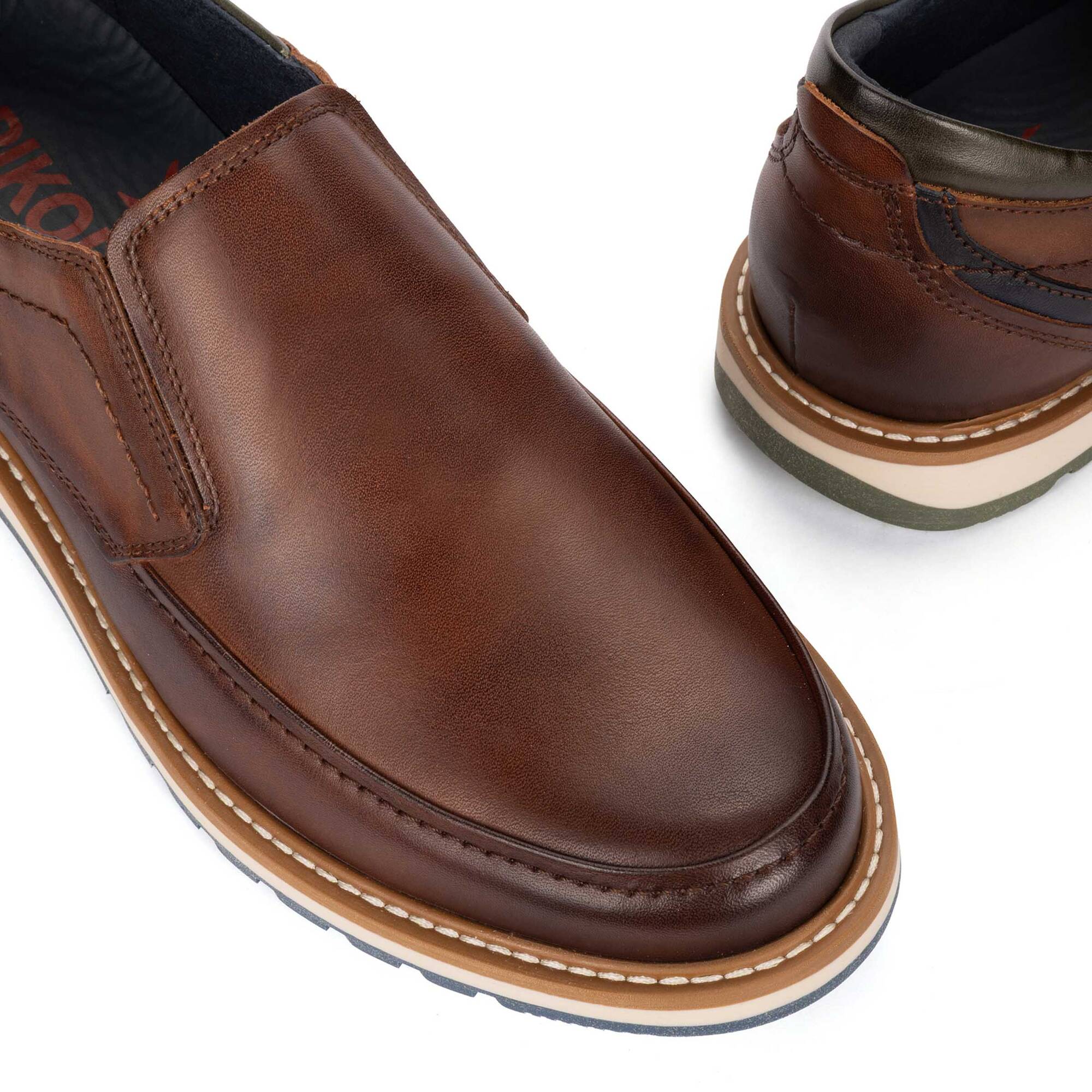 Slip on and Loafers | BERNA M8J-3114C1, CUERO, large image number 60-M8J-3114C1_202_Pikolinos_BERNA_CUERO_full.jpg | null