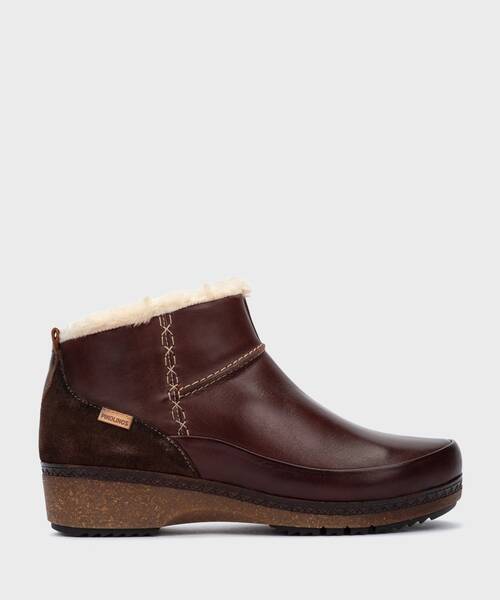 Flat ankle boots | GRANADA W0W-8827C1 | CAOBA | Pikolinos