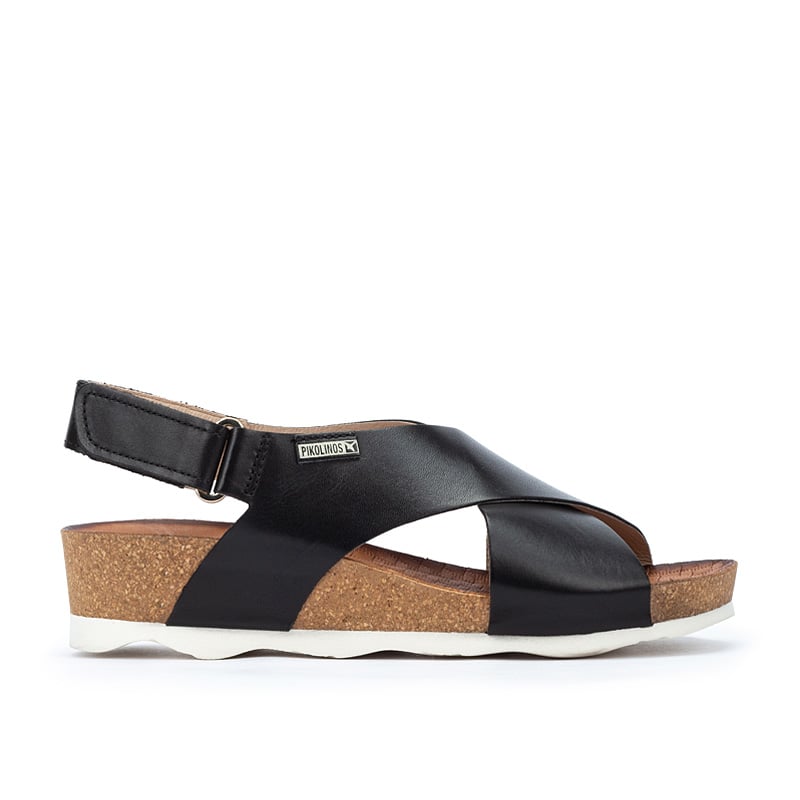 Sandales à semelles compensées en cuir MAHON W9E - Pikolinos - Modalova