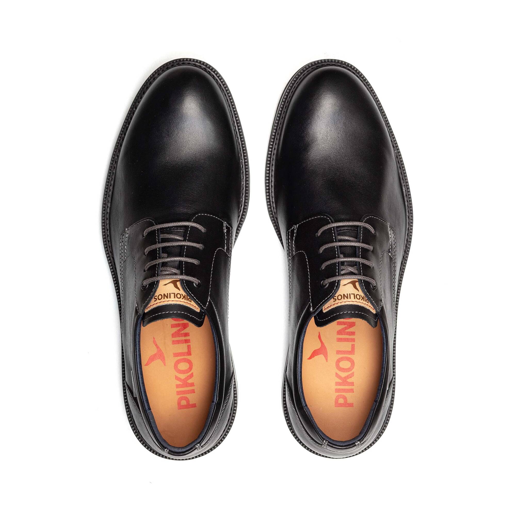 Chaussures &agrave; lacets | CARLET M6W-4311, BLACK, large image number 100-M6W-4311_000_Pikolinos_CARLET_BLACK_full.jpg | null