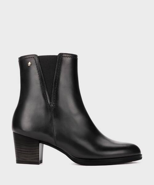 Stiefeletten mit Absatz | ZAMORA W0E-8628 | BLACK | Pikolinos