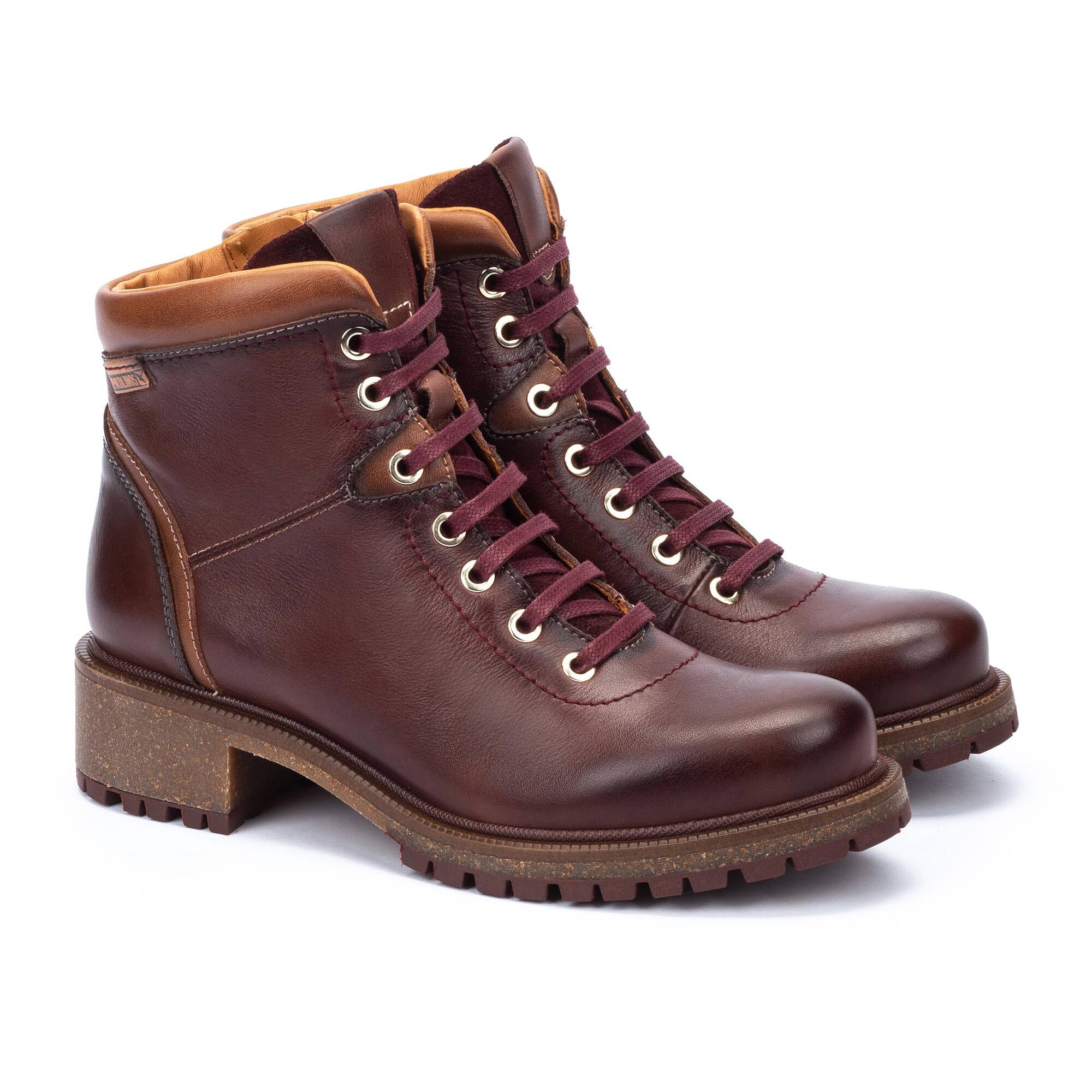 Botines planos | ASPE PKW9Z-8694C1, CAOBA, large image number 20-PKW9Z-8694C1_130_Pikolinos_ASPE_CAOBA_full.jpg | null