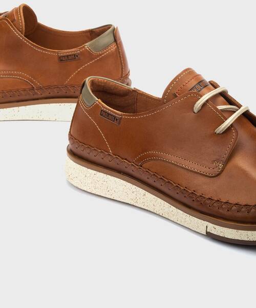 Casual shoes | SAN JUAN M6L-4275C1 | BRANDY | Pikolinos