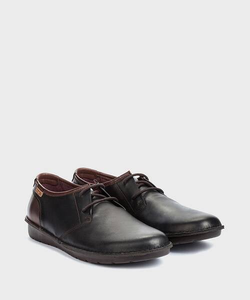 Lace-up shoes | SANTIAGO M7B-4023C1 | BLACK | Pikolinos