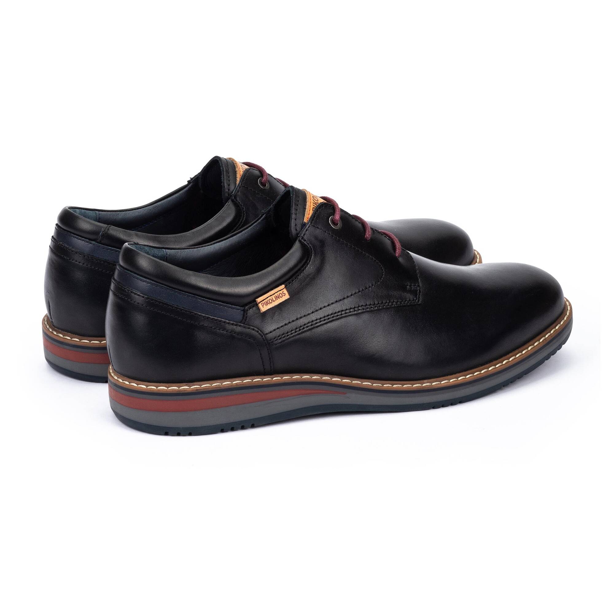 Chaussures &agrave; lacets | AVILA HAM1T-4050, BLACK, large image number 30-HAM1T-4050_000_Pikolinos_AVILA_BLACK_full.jpg | null