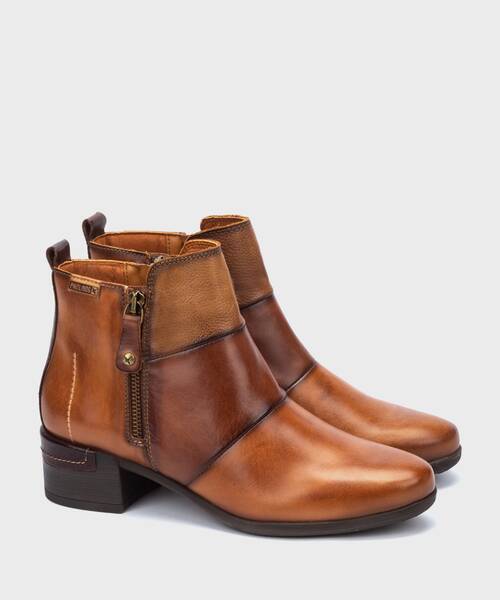 Ankle boots | MALAGA W6W-8616C1 | BRANDY | Pikolinos