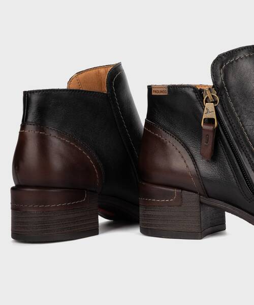 Bottines &agrave; Talons | MALAGA W6W-8648 | BLACK | Pikolinos