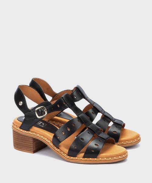 Sandals and Mules | BLANES W3H-1961 | BLACK | Pikolinos