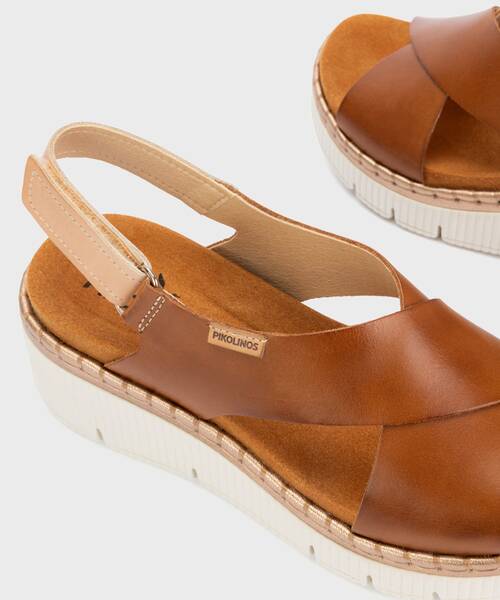 Wedges and Platforms | GOMERA W0K-0606C1 | BRANDY | Pikolinos