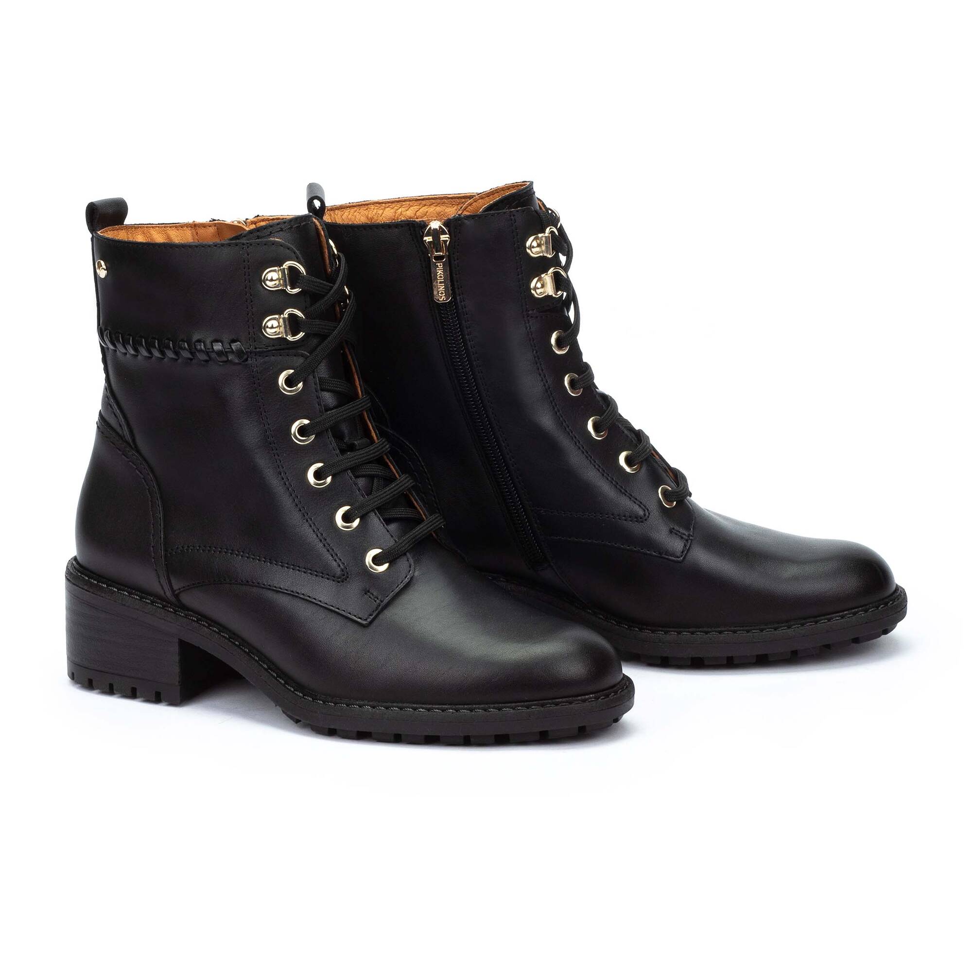 Heeled ankle boots | MEDINA W0D-8672, BLACK, large image number 100-W0D-8672_000_Pikolinos_MEDINA_BLACK_full.jpg | null