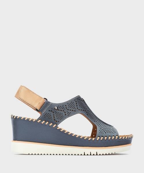 Wedges and platforms | AGUADULCE W3Z-1775CPC1 | BLUE | Pikolinos