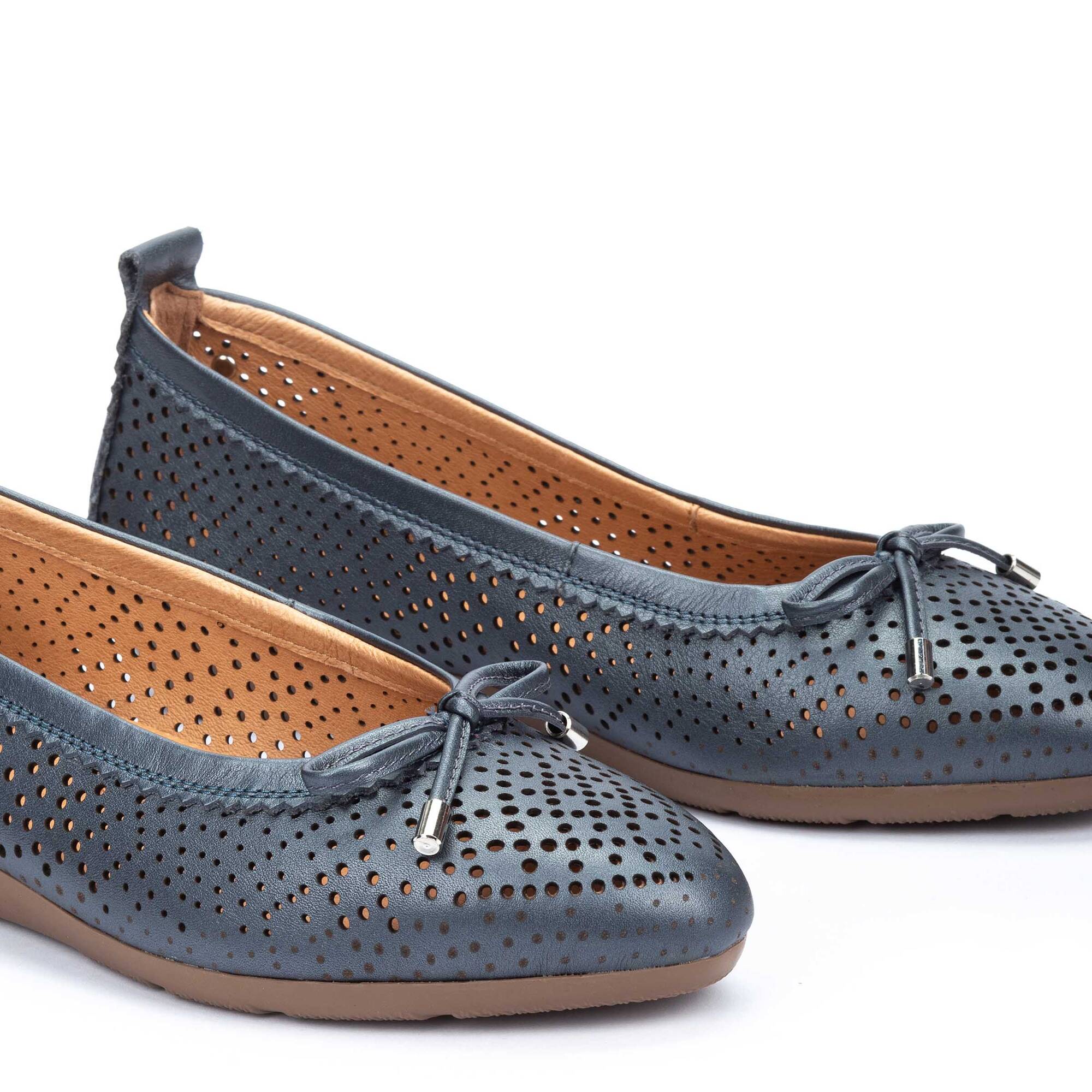 Ballet flats | ALEDO W3U-5764CP, BLUE, large image number 60 | null