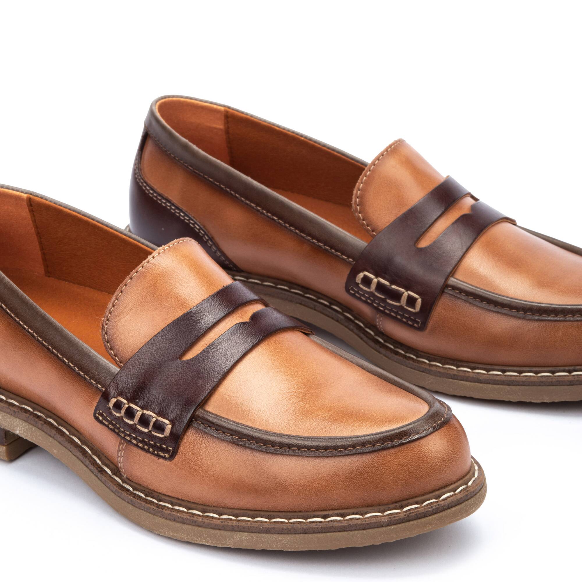 Loafers | ALDAYA W8J-3541C2, TERRACOTA, large image number 60-W8J-3541C2_818_Pikolinos_ALDAYA_TERRACOTA_full.jpg | null