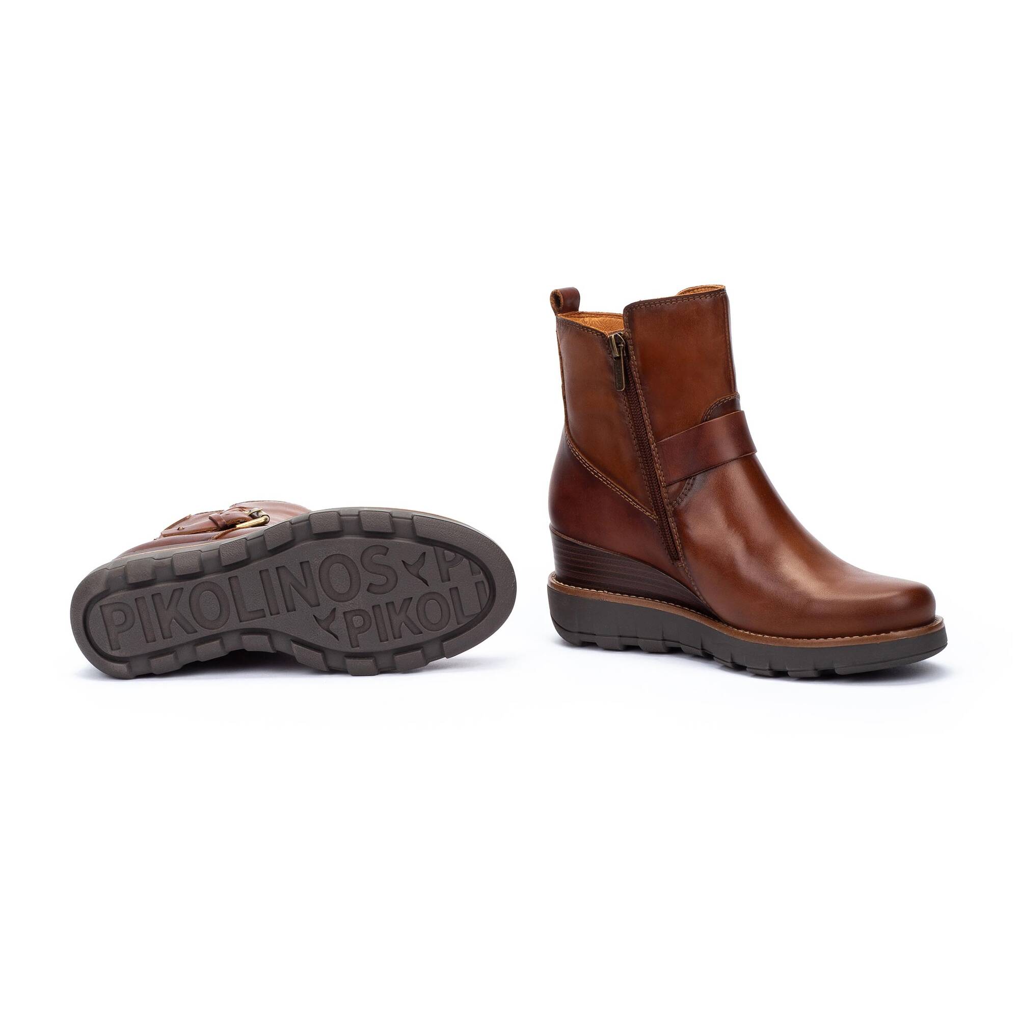 Heeled Booties | SANLUCAR W8F-8842C1, CUERO, large image number 70-W8F-8842C1_202_Pikolinos_SANLUCAR_CUERO_full.jpg | null