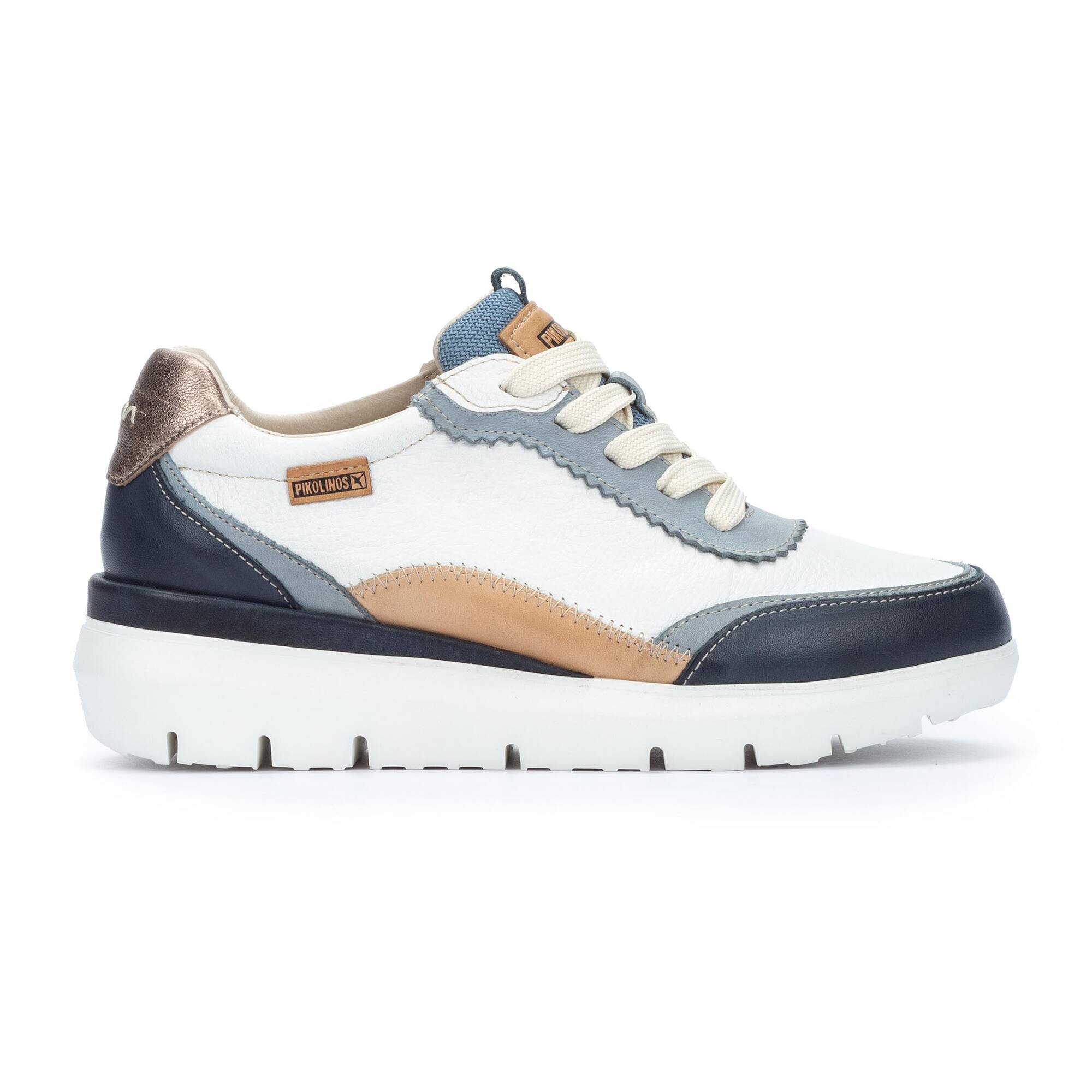 Sneakers | RUEDA W2A-6552PMC2, WHITE, large image number 10-W2A-6552PMC2_900_Pikolinos_RUEDA_WHITE_full.jpg | null