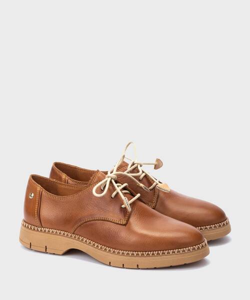 Platte schoenen | HENARES W1A-4857 | BRANDY | Pikolinos