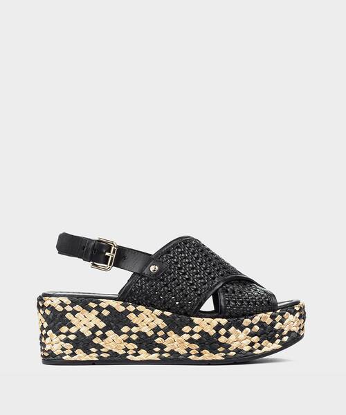 Wedges | CARESI W5X-1748C1 | BLACK | Pikolinos