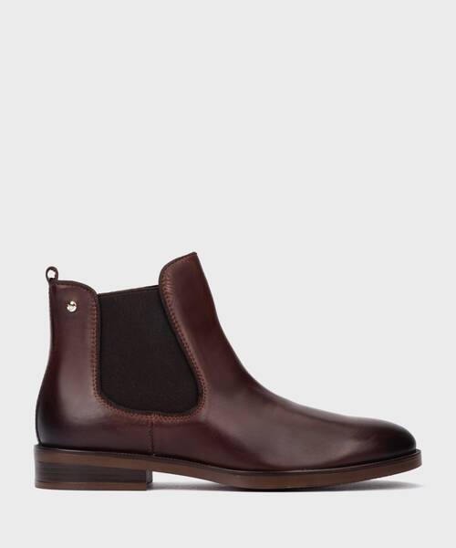 Flat Boots | PUERTOLLANO W3C-8594 | CAOBA | Pikolinos