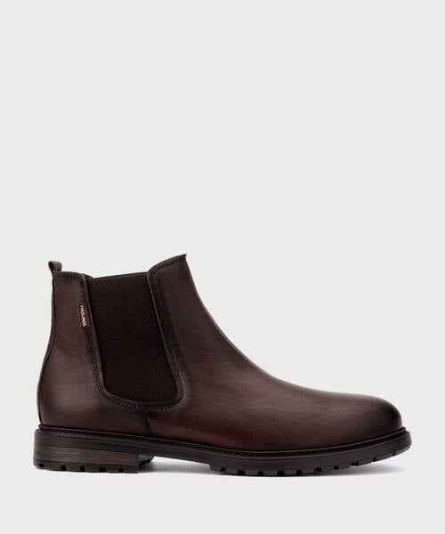 Bottines &agrave; lacets pour hommes , ANCARES M8P , ANCARES M8P-8227PN , OLMO