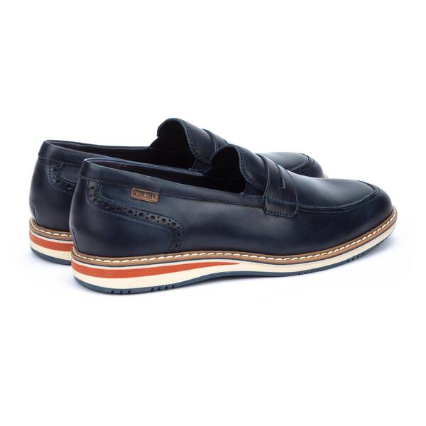 Slip on and Loafers | AVILA M1T-3205, BLUE, large image number 30 | null