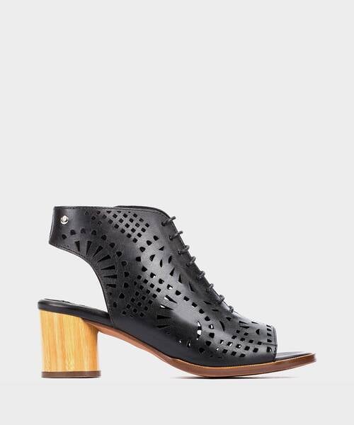 Sandalias tacón | ROTA W6X-8816 | BLACK | Pikolinos